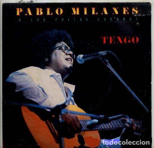 Disques de vinyle: Pablo Milan&eacute;s &ndash; ... A Los Poetas Cubanos (Vinyl, Movieplay 02.3615/2)