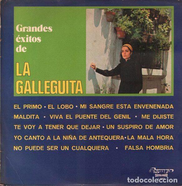 Vinyl records: La Galleguita &ndash; Grandes Exitos De La Galleguita (Vinyl, Olympo L-287)