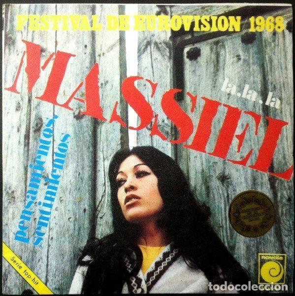 Dischi in vinile: Massiel &ndash; La, La, La / Pensamientos, Sentimientos (Vinyl, Novola NOX-65)
