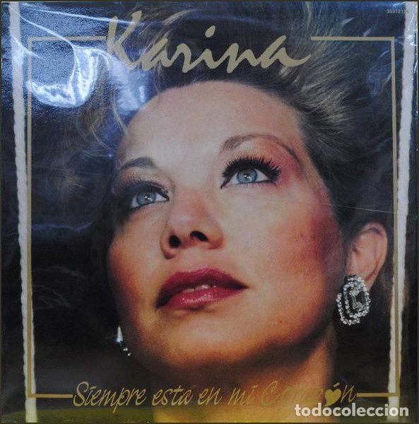 Discos de vinilo: Karina &ndash; Siempre Esta En Mi Corazon (Vinyl, Tuboescape Records 30312126)
