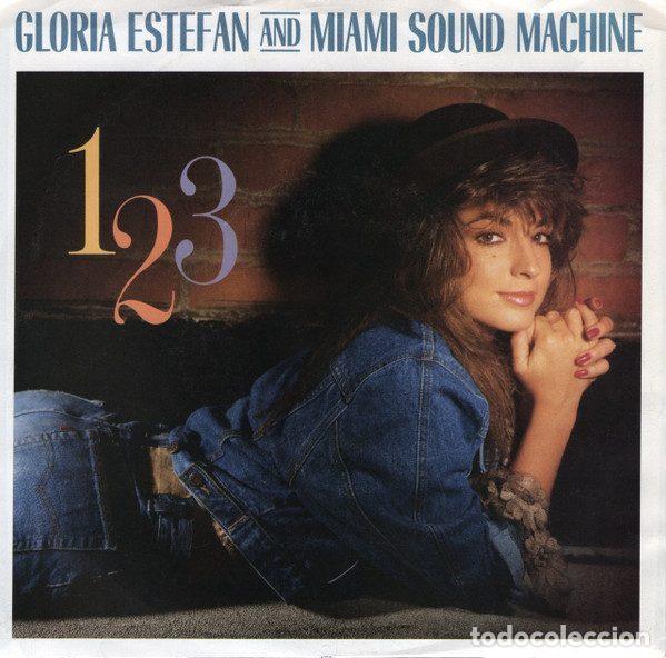 Disques de vinyle: Gloria Estefan And Miami Sound Machine &ndash; 1-2-3 (Vinyl, Epic 34-07921)
