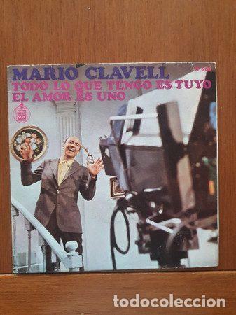Discos de vinil: Mario Clavell &ndash; Todo Lo Que Tengo Es Tuyo (Vinyl, Hispavox H-600)