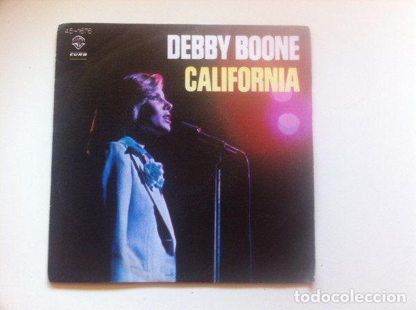 Discos de vinil: Debby Boone &ndash; California (Vinyl, Warner Bros. Records 45-1676)