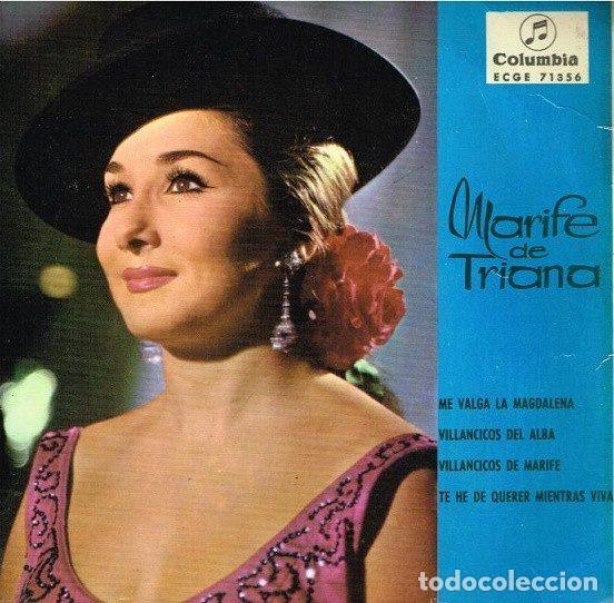 Vinyl-Schallplatten: Marif&eacute; De Triana &ndash; Me Valga La Magdalena (Vinyl, Columbia ECGE 71356)