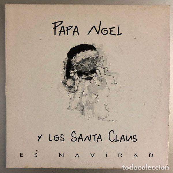 Discos de vinilo: Papa Noel y Los Santa Claus &ndash; Es Navidad (Vinyl, Flaps Music Factory SN-002)