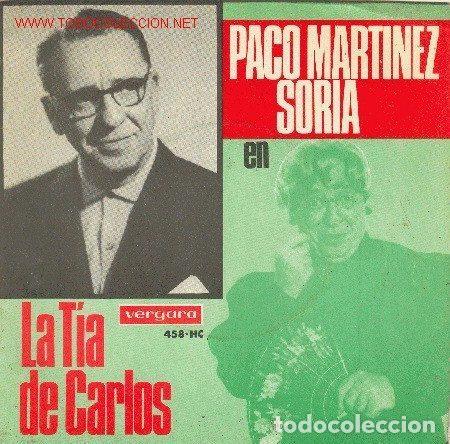 Dischi in vinile: Paco Martinez Soria &ndash; Me Pasan Unas Cosas... (De La Comedia &rdquo;La T&iacute;a De Carlos&rdquo;) (Vinyl, Vergara...