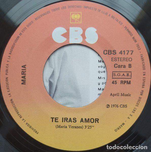 Discos de vinilo: Maria &ndash; Manuel (Vinyl, CBS CBS 4177) - Foto 4