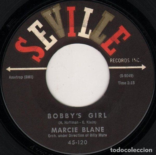 Dischi in vinile: Marcie Blane &ndash; Bobby's Girl / A Time To Dream (Vinyl, Seville Records 45-120)