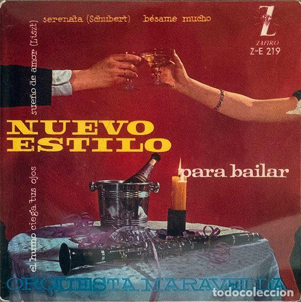 Dischi in vinile: Orquesta Maravella &ndash; Nuevo Estilo Para Bailar (Vinyl, Zafiro Z-E-219)