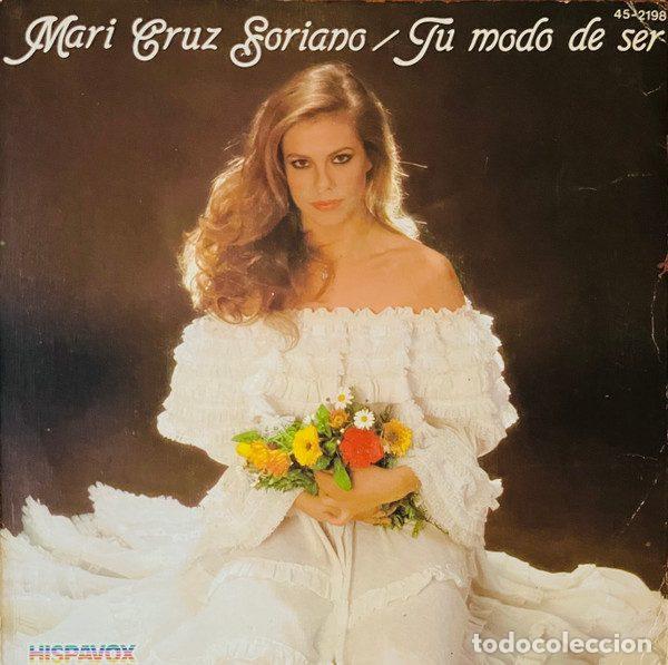 Dischi in vinile: Mari Cruz Soriano &ndash; Tu Modo De Ser (Vinyl, Hispavox 45-2198)