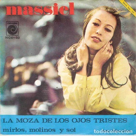 Disques de vinyle: Massiel &ndash; Mirlos, Molinos Y Sol / La Moza De Los Ojos Tristes (Vinyl, Novola NOX-50)