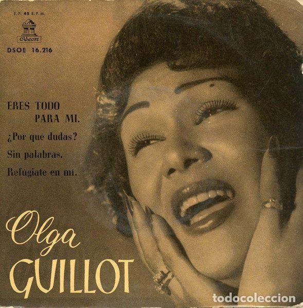 Discos de vinilo: Olga Guillot &ndash; Eres Todo Para Mi (Vinyl, Odeon DSOE 16216)