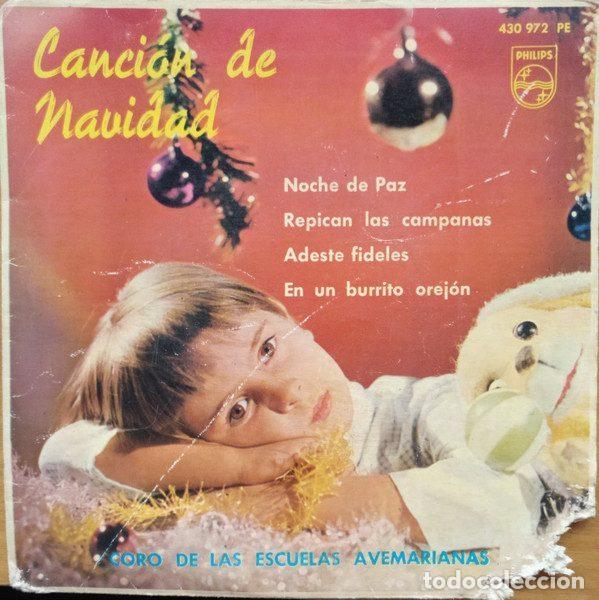 Dischi in vinile: Coros De Las Escuelas Avemarianas &ndash; Canci&oacute;n De Navidad (Vinyl, Philips 430 972 PE)