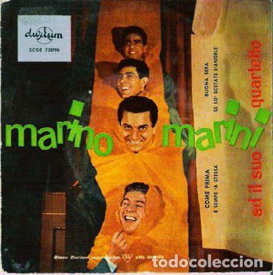 Disques de vinyle: Marino Marini Ed Il Suo Quartetto &ndash; Come Prima (Vinyl, Durium ECGE 75096)