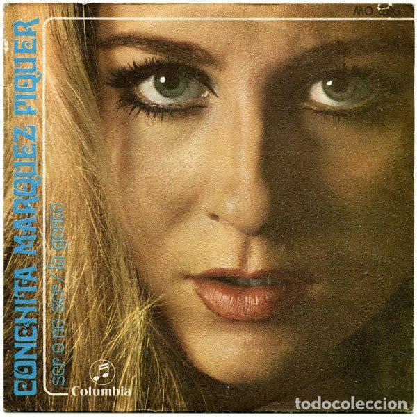 Dischi in vinile: Conchita Marquez Piquer &ndash; Ser O No Ser / La Gente (Vinyl, Columbia MO 683)