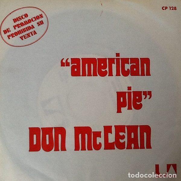 Vinyl records: Don McLean &ndash; American Pie (Vinyl, United Artists Records CP 128)