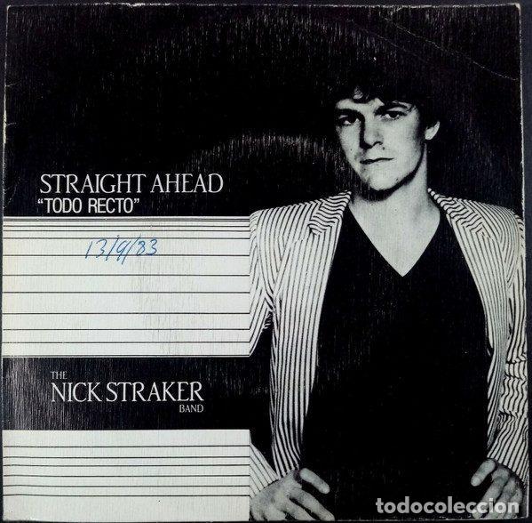 Disques de vinyle: The Nick Straker Band &ndash; Straight Ahead = Todo Recto (Vinyl, Movieplay 02.3680/4)