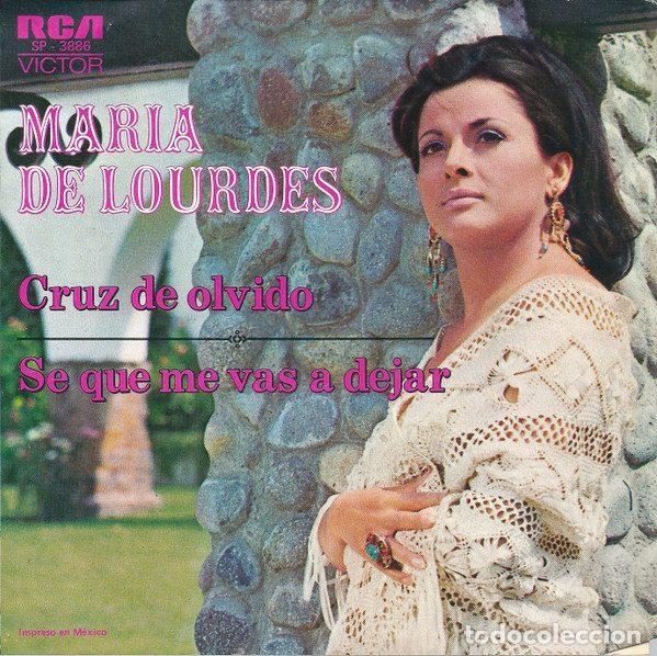 Vinyl-Schallplatten: Maria De Lourdes &ndash; Cruz De Olvido - Se Que Me Vas A Dejar (Vinyl, RCA Victor SP - 3886)