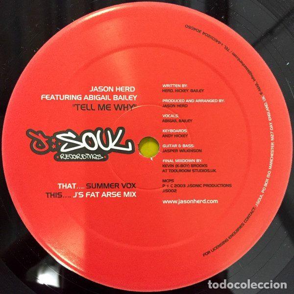 Disques de vinyle: Jason Herd &ndash; Tell Me Why (Vinyl, J:Soul Recordings JSOUL 002)