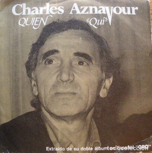 Discos de vinil: Charles Aznavour &ndash; Quien (Vinyl, Barclay 02.3312/5)
