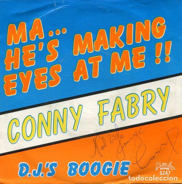 Dischi in vinile: Conny Fabry &ndash; Mama... He's Making Eyes At Me ! ! (Vinyl, Limbo Records L 5247)