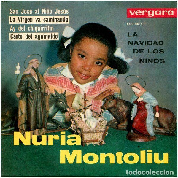 Discos de vinil: Nuria Montoliu &ndash; La Navidad De Los Ni&ntilde;os (Vinyl, Vergara 55.0.102 C)