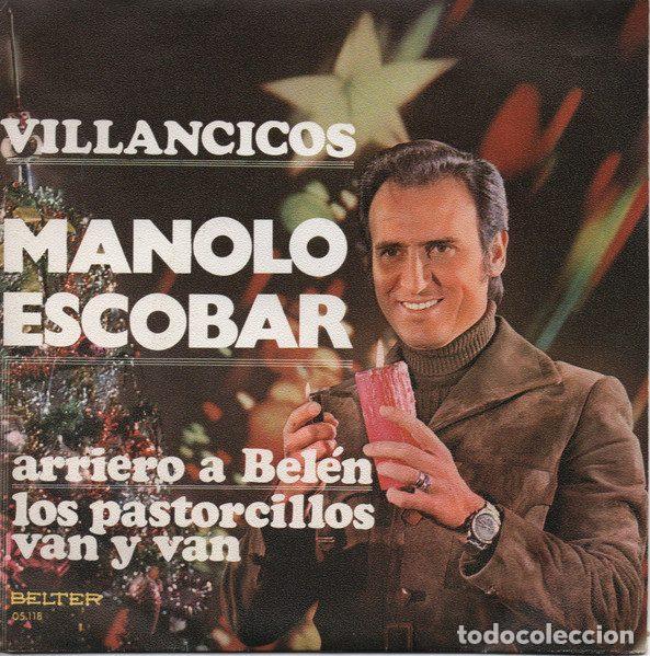 Dischi in vinile: Manolo Escobar &ndash; Villancicos (Vinyl, Belter 05.118)