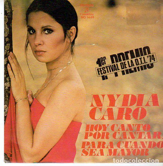 Dischi in vinile: Nydia Caro &ndash; Hoy Canto Por Cantar / Para Cuando Sea Mayor (Vinyl, Columbia MO 1448)