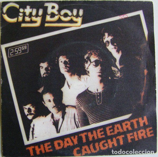 Vinyl records: City Boy &ndash; The Day The Earth Caught Fire (Vinyl, Vertigo 60 59 238)
