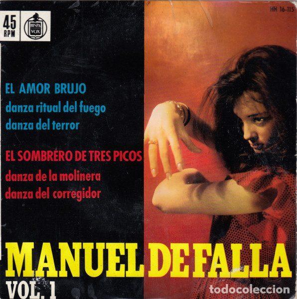 Discos de vinil: Manuel De Falla &ndash; Vol. 1 (Vinyl, Hispavox HH 16-115)