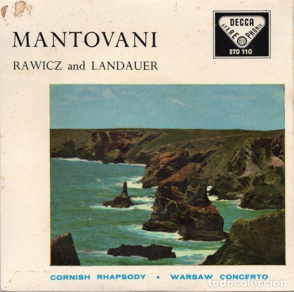Discos de vinil: Mantovani And His Orchestra With Rawicz & Landauer &ndash; Warsaw Concerto / Cornish Rhapsody (Vinyl,...