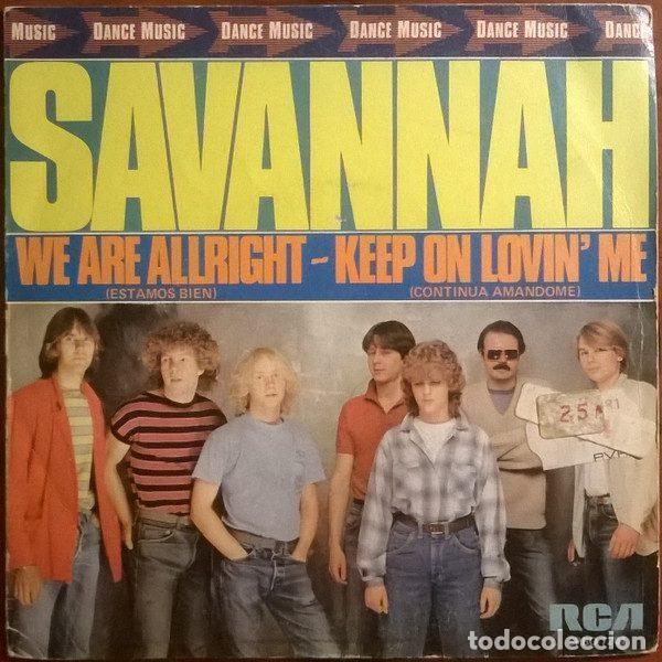Disques de vinyle: Savannah &ndash; We Are All Right = Estamos Bien (Vinyl, RCA Victor SPBO-7261)