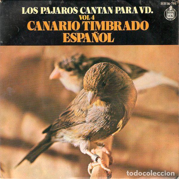 Vinyl records: No Artist &ndash; Canario Timbrado Espa&ntilde;ol (Vinyl, Hispavox HH 16-791)