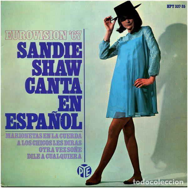 Discos de vinilo: Sandie Shaw &ndash; Canta En Espa&ntilde;ol (Eurovision '67) (Vinyl, Pye Records HPY 337-35)