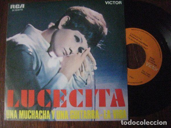Dischi in vinile: Lucecita &ndash; Una Muchacha Y Una Guitarra / La Vida (Vinyl, RCA Victor 3-10475)