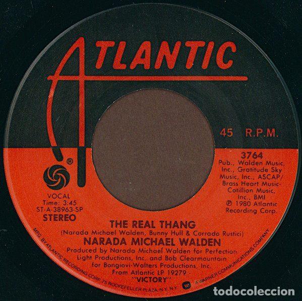 Discos de vinilo: Narada Michael Walden &ndash; The Real Thang (Vinyl, Atlantic 3764)