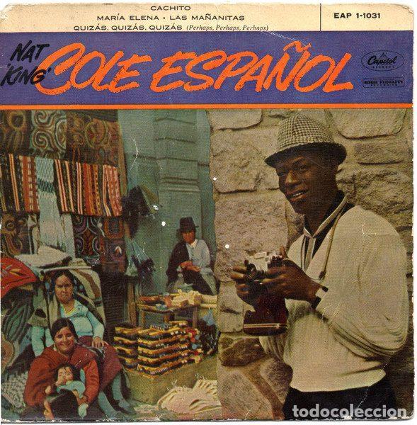 Discos de vinil: Nat King Cole &ndash; Cole Espa&ntilde;ol (Vinyl, Capitol Records EAP 1-1031 )