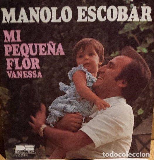 Vinyl-Schallplatten: Manolo Escobar &ndash; Mi Peque&ntilde;a Flor (Vanessa) (Vinyl, DB Belter 1-10.039)
