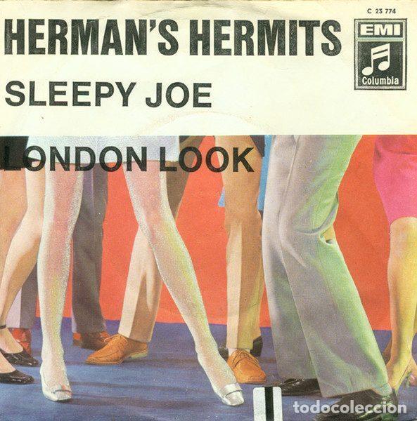 Vinyl-Schallplatten: Herman's Hermits &ndash; Sleepy Joe / London Look (Vinyl, Columbia C 23 774)