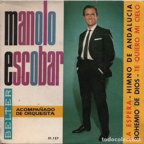 Disques de vinyle: Manolo Escobar &ndash; La Espera (Vinyl, Belter 51.127)