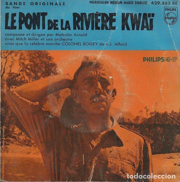 Disques de vinyle: Malcolm Arnold Avec Mitch Miller Et Son Orchestre &ndash; Bande Originale Du Film : Le Pont De La...