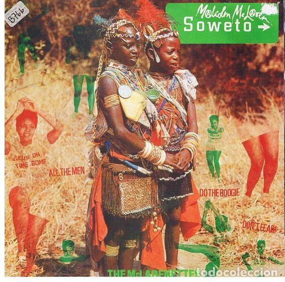 Discos de vinil: Malcolm McLaren With The McLarenettes &ndash; Soweto (Vinyl, Charisma 811 182-7)