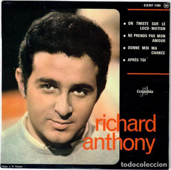 Vinyl-Schallplatten: Richard Anthony &ndash; On Twiste Sur Le Loco-motion (Vinyl, Columbia ESRF 1380)