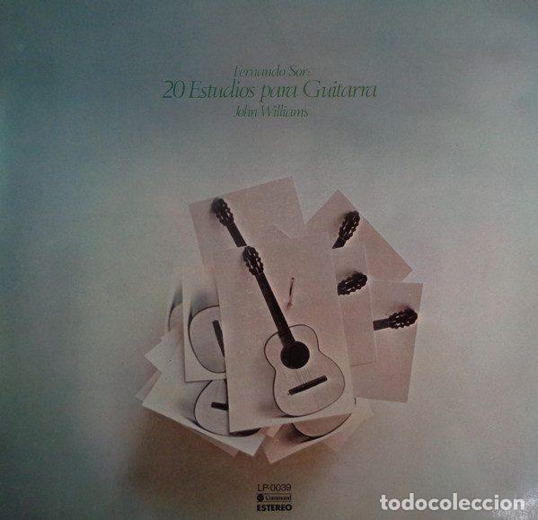 Dischi in vinile: John Williams : Fernando Sor &ndash; 20 Estudios Para Guitarra (Vinyl, ABC Command LP 0039)