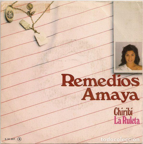 Vinyl-Schallplatten: Remedios Amaya &ndash; Chirib&iacute; / La Ruleta (Vinyl, CFE E-34.607)