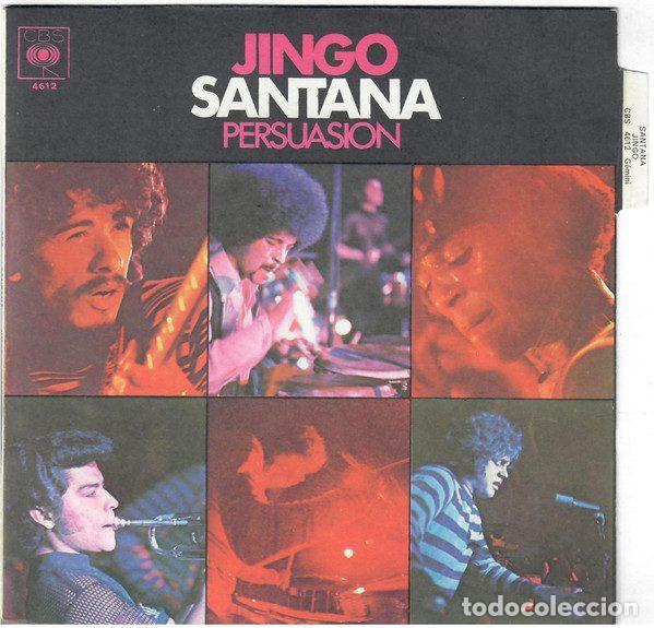 Dischi in vinile: Santana &ndash; Jingo / Persuasion (Vinyl, CBS 4612)