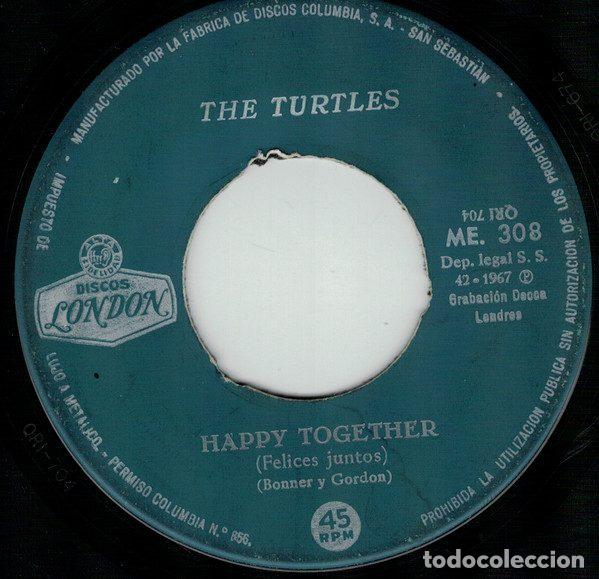 Vinyl-Schallplatten: The Turtles &ndash; Happy Together / We'll Meet Again (Vinyl, London Records ME 308)