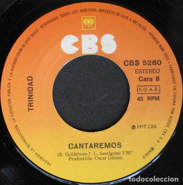 Discos de vinilo: Trinidad &ndash; Tango (Vinyl, CBS CBS 5280) - Foto 4