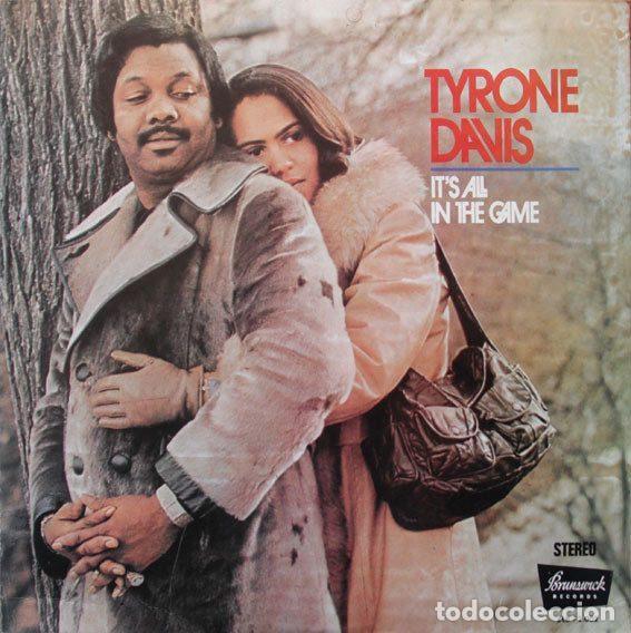 Dischi in vinile: Tyrone Davis &ndash; It's All In The Game (Vinyl, Brunswick ZLB-2.002)