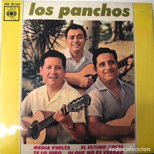Discos de vinil: Los Panchos &ndash; Media Vuelta (Vinyl, CBS AGS 20.184)
